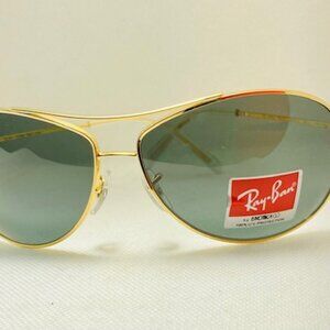 Ray-Ban RB3464L Aviator 66mm 18mm 140mm Sunglasses Gold Frame